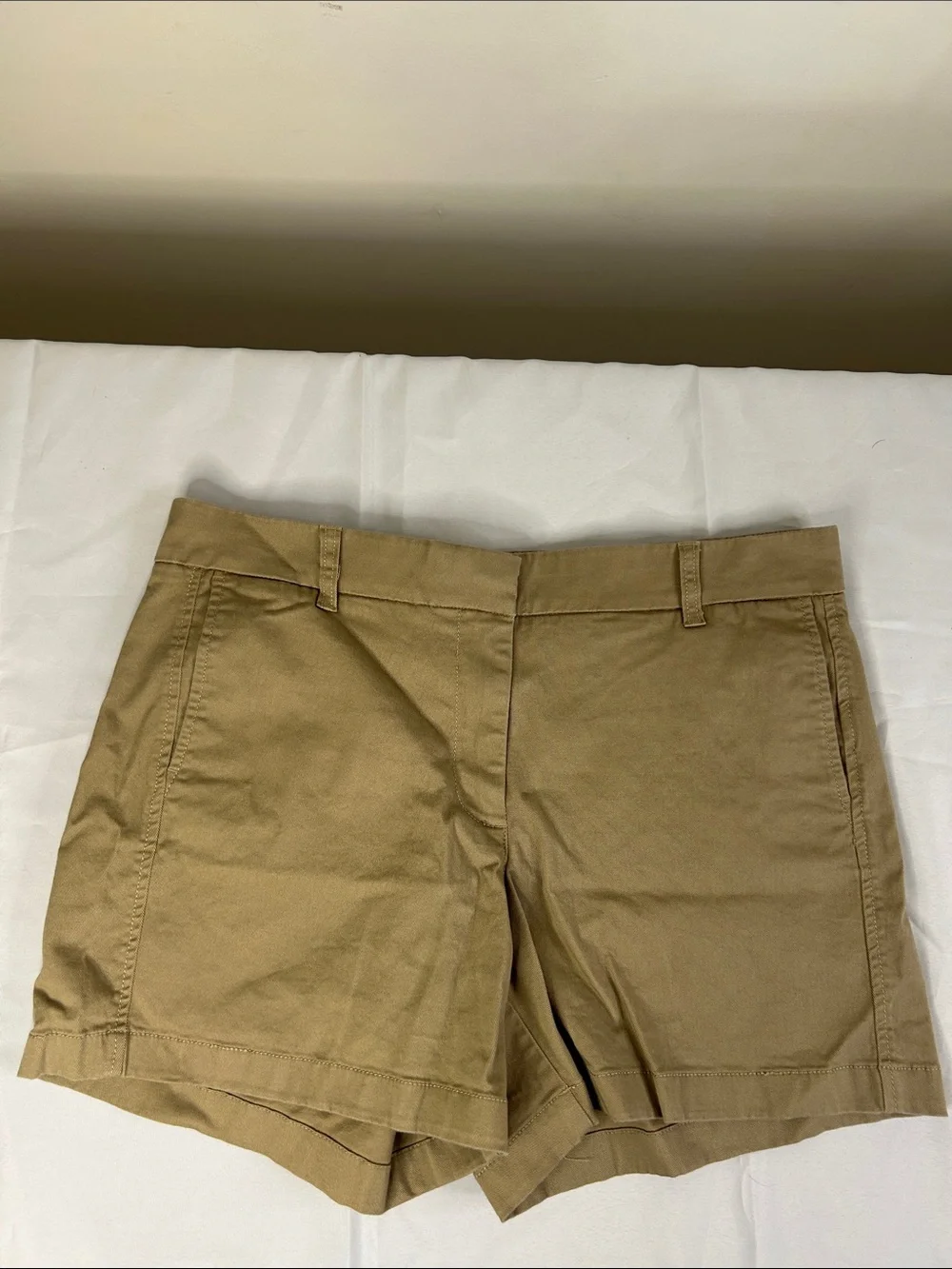 J. Crew Khaki Cotton Shorts size 12